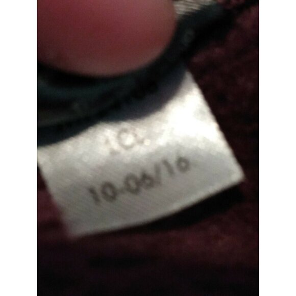 Merrell Jacket Women's M Mauve Fleece Poly Hooded Long Sleeve Full Zip - Picture 6 of 7